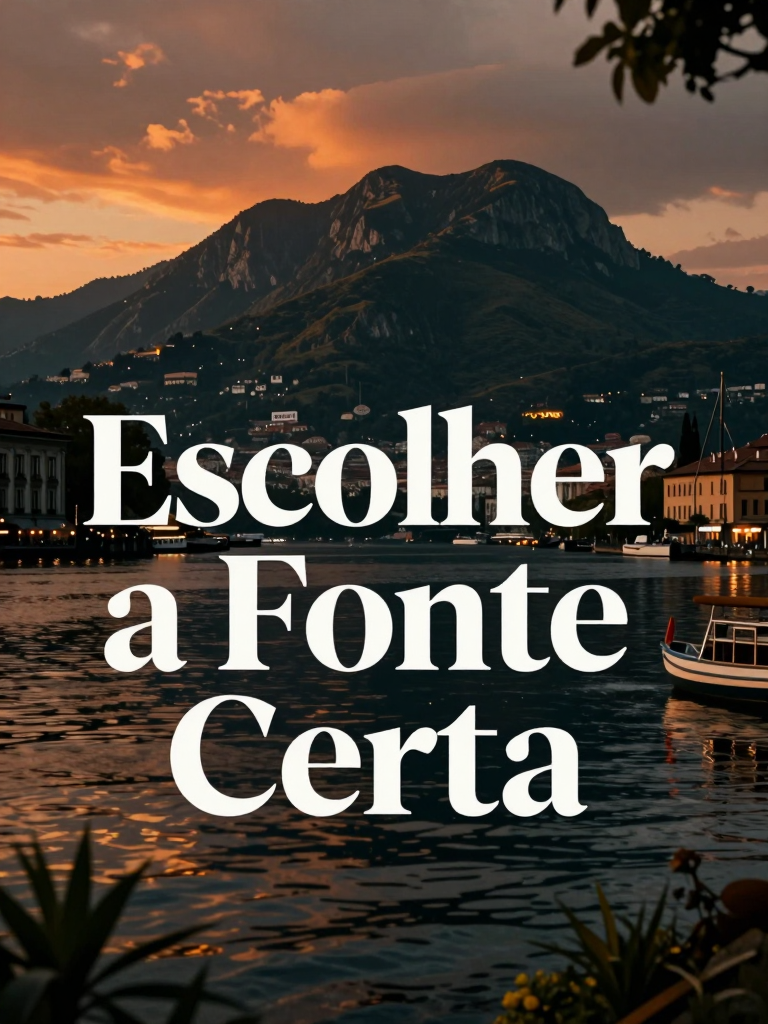 Como Escolher a Fonte Certa