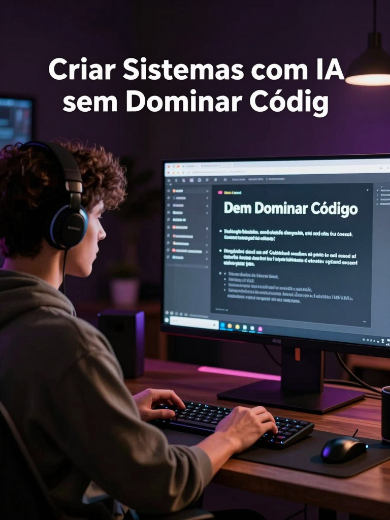 Vibe Coding: Criar Sistemas com IA sem Dominar Código